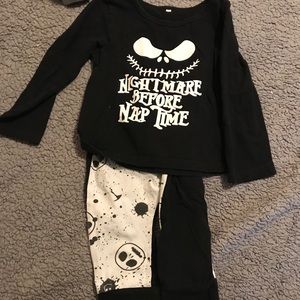 Nightmare before Christmas jammie set